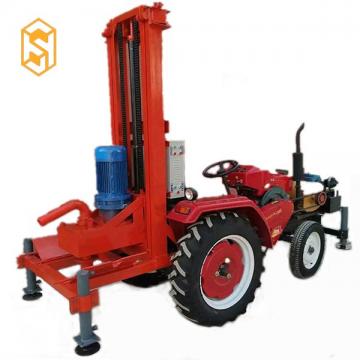 Drilling Depth 100 To 1000 Meter Crawler Pneumatic Rotary Water Well Drilling Rig Machine Prices For Sale