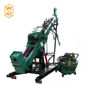 Drilling Depth 1000m Wheel Trailer Hydraulic Core Drilling Machine