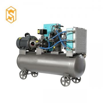 High Efficiency Portable Screw Air Compressor , Mobile Screw Compressor