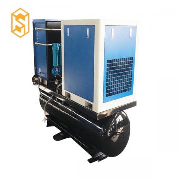 Low Vibration Portable Screw Air Compressor With Multi Protect Functions