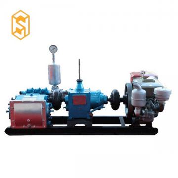 Drilling Rig Use Mud Pump to Transfer Water Cement Mortar